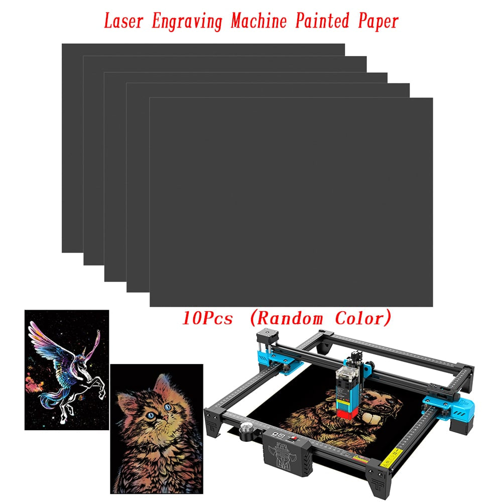 Laser Engraving Marking Color Paper,2PCS Blue Marking Paper,15.3