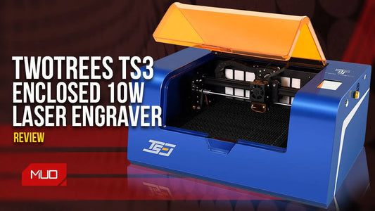 Finally, An Affordable Laser Cutter That's Safe for Home Use: TwoTrees TS3 Review