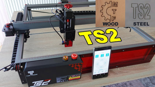Big improvements on TS2 10W diode laser engraver by TwoTrees