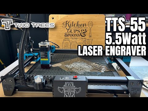 TWO TREES TTS-55 - 5.5 Watt Diode Laser Engraver
