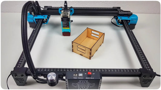 TWO TREES TTS 55 laser engraver with WiFi and double Y axis drive.
