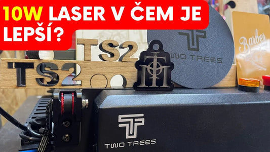 V čem je lepší 10W Laserová gravírovačka TwoTrees TS2