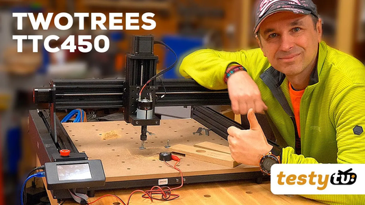 TwoTrees CNC Engraving Machine TTC450 - a small CNC with a lot of possibilities
