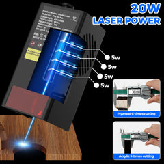 TTS-20 Pro 20W Laser Engraver Machine