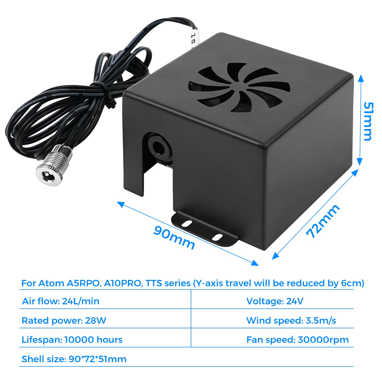 Two Trees Turbo Air Pump for TTS/TTS Pro