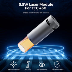 Circular Laser Head 2.5w/5.5w for TTC450 & CNC 3018 Pro