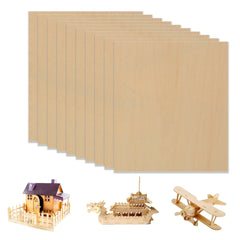 10pcs A3 Plywood Sheets 3mm Thickness (+/- 0.2mm) Basswood Plywood for Engraving