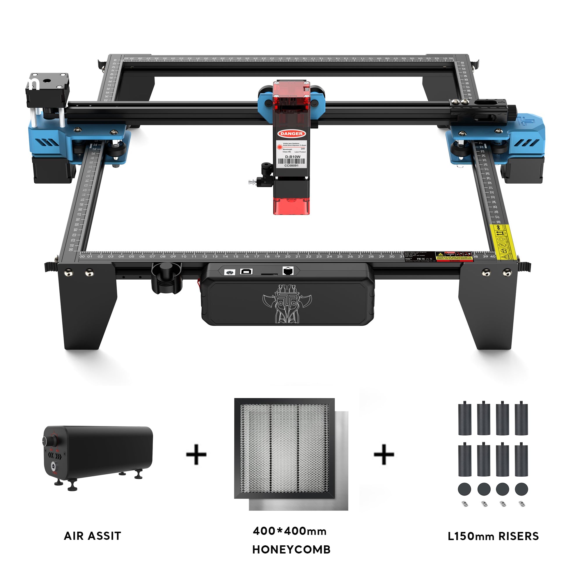 Купить Принтеры 3D Tts-55 pro 40w 300*300mm diy+panel+rolka