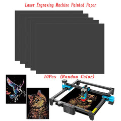 Máquina de grabado láser Juego de papel de dibujo degradado de color DIY