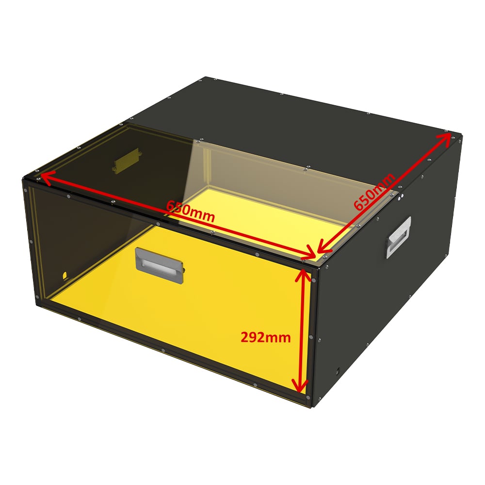 Twotrees Laser Engraver PVC Enclosure Dust Box Smoke Exhaust