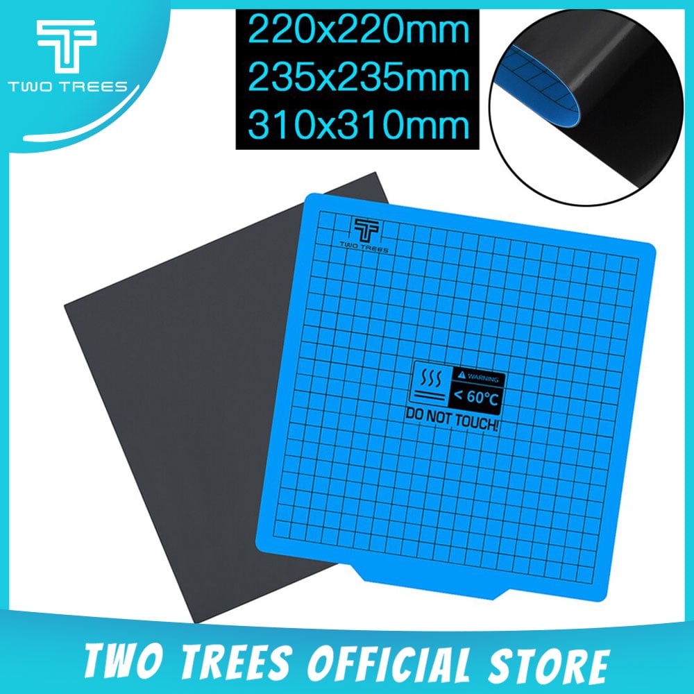 Square Heatbed Sticker Hot Bed Build Plate Tape Surface Flex Plate for Ender 3