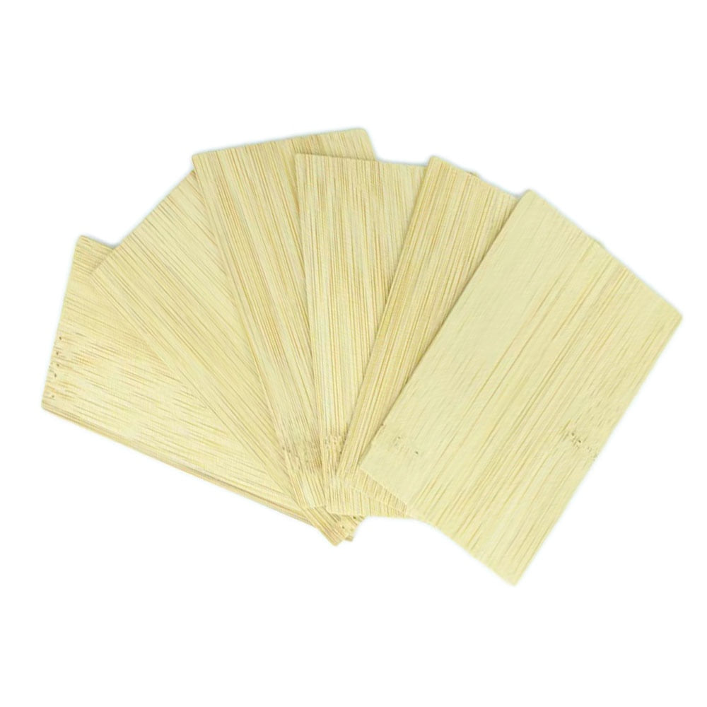 【🔥 BUY 2, Get 1 Free】2mm Blank Bamboo Business Card Rectangular Cutouts Visit Cards