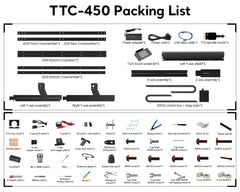 TTC450 CNC Router Packing List